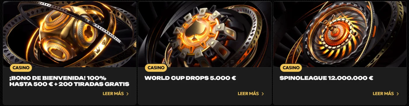 Spinsy Casino Promociones y Bonos Spinsy Casino promociones con bono de bienvenida, Drops y Spinoleague